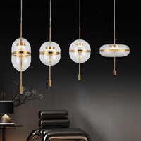 Ruanda Transparent Pendant Light Chandelier 20 Cm - Heka Lighting & Trading Limited