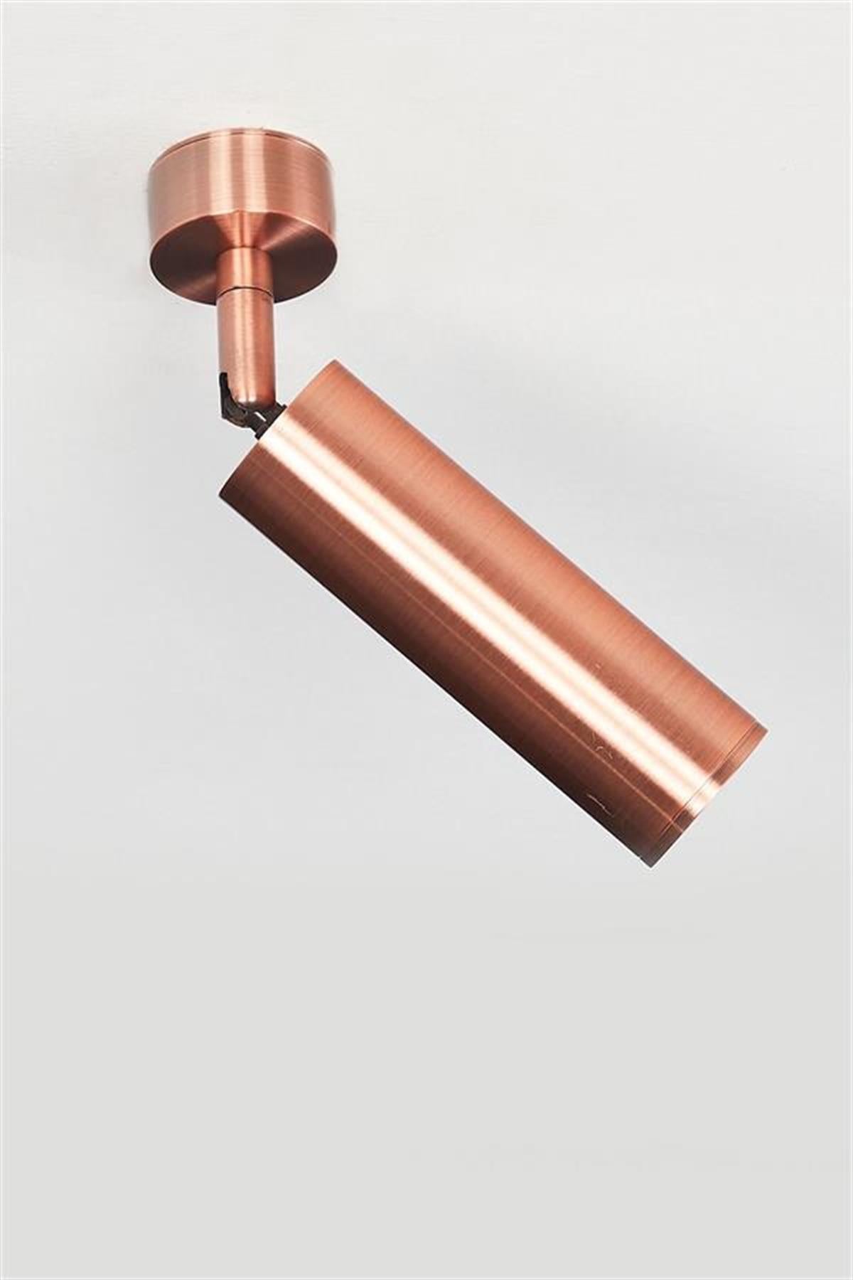 Selina Copper Flat Spotlight 4X12 Cm - Heka Lighting & Trading Limited