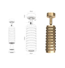 Selina Antique Serrated Spot 4X12 Cm - Heka Lighting & Trading Limited