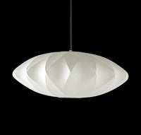 Star Soft Touch White Cross Ellipse Pendant Light Chandelier 50 Cm - Heka Lighting & Trading Limited