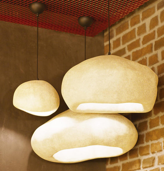 Stone White Kaya Pendant Light Chandelier 55 Cm | Modern Decorative Lighting For Homes & Hotels