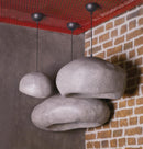 Stone Gray Kaya Pendant Light Chandelier 45 Cm | Modern Decorative Lighting For Homes & Hotels