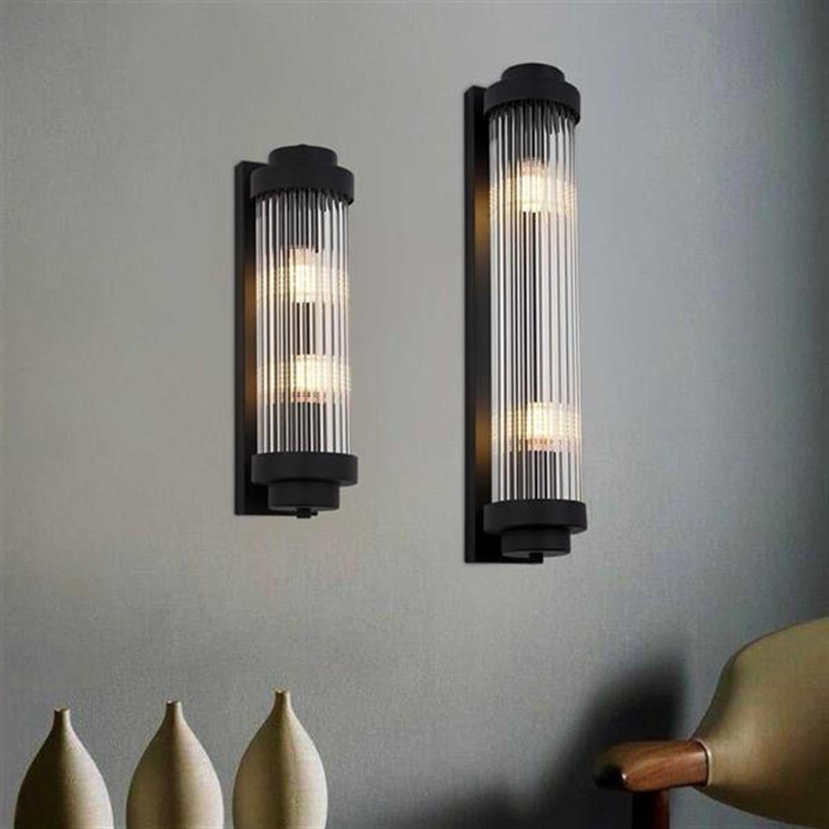 Sumela Chrome Wall Sconce 60 Cm - Heka Lighting & Trading Limited