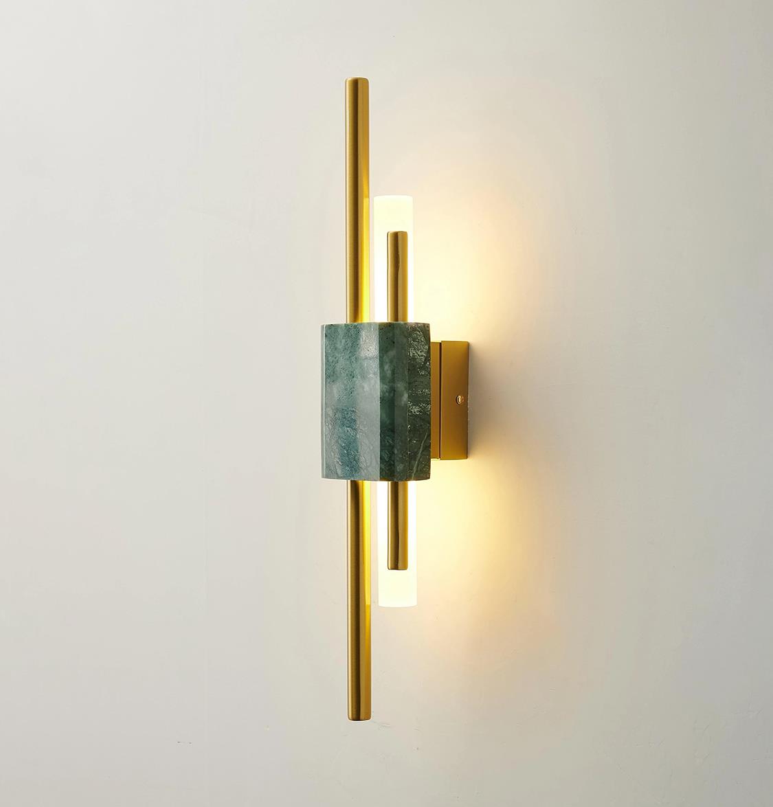 Tekfur Green Marble Wall Sconce Small - Heka Lighting & Trading Limited