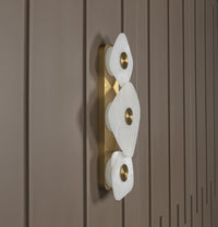Tome Antique Triple Marble Wall Sconce - Heka Lighting & Trading Limited