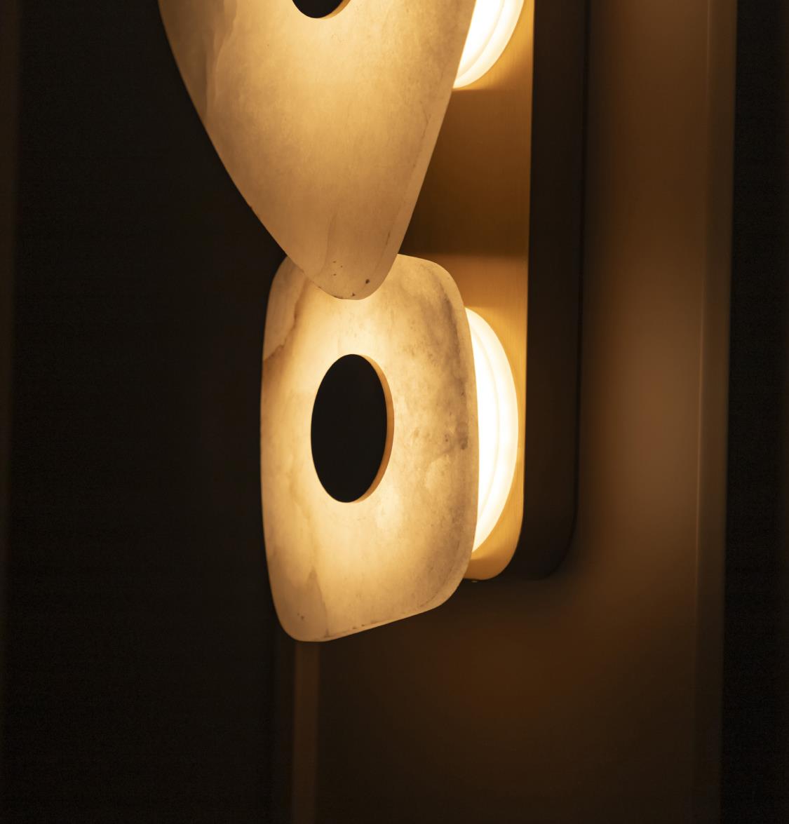 Tome Antique Triple Marble Wall Sconce - Heka Lighting & Trading Limited