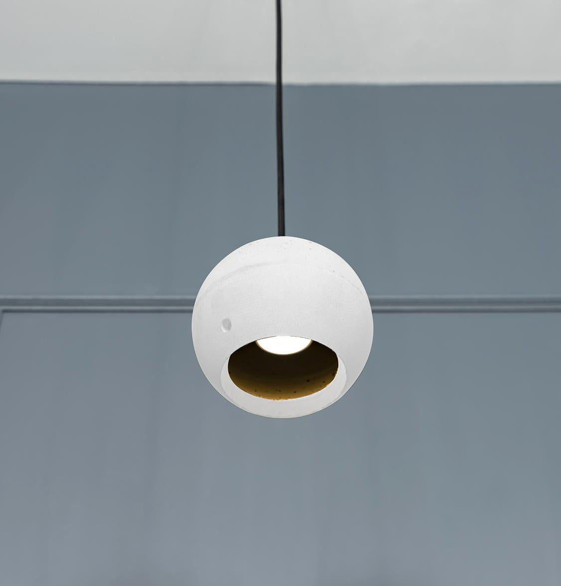Toppu Beton White Angled Pendant Light Chandelier | Modern Decorative Lighting For Homes & Hotels