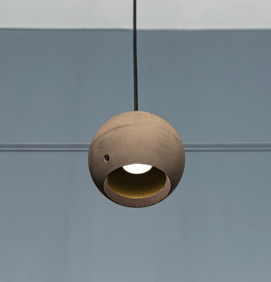 Toppu Beton Brown Angled Pendant Light Chandelier | Modern Decorative Lighting For Homes & Hotels