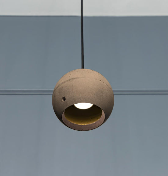 Toppu Concrete Brown Pendant Light Chandelier