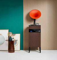 Orange Brown Gramophone Music Player