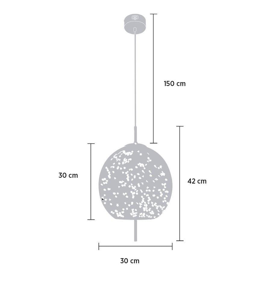 Viyana Antique Honey Glass Pendant Light Chandelier 30 - Heka Lighting & Trading Limited