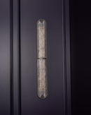 Zambia White Frosted Glass Antique Wall Sconce - Heka Lighting & Trading Limited