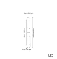 Zambia White Frosted Glass Antique Wall Sconce - Heka Lighting & Trading Limited