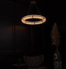 Zambia White Frosted Glass Antique Simit Chandelier 74 Cm - Heka Lighting & Trading Limited