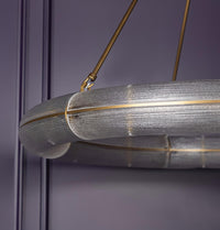 Zambia White Frosted Glass Antique Chandelier 90 Cm - Heka Lighting & Trading Limited