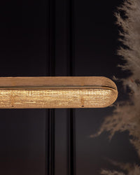 Zambia White Frosted Glass Antique Horizontal Pendant Light 120 Cm - Heka Lighting & Trading Limited
