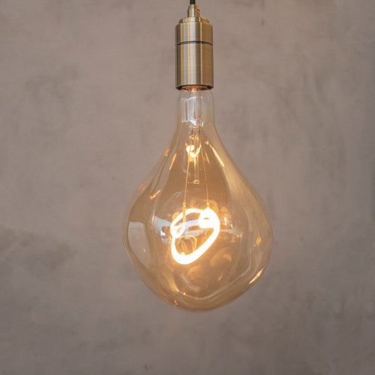 VAV Pendant Lamp Smart Bulb, Blown Glass Handmade Chandelier Lighting, Modern Art Deco Ceiling Pendant Lamp, Housewarming Gift Light