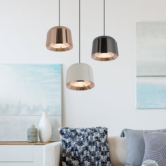 Gold, White, or Platinum Single Pendant Light, Modern Home Decor Pendant Lighting, Art Deco Pendant Lamp MODEL: AYBAR